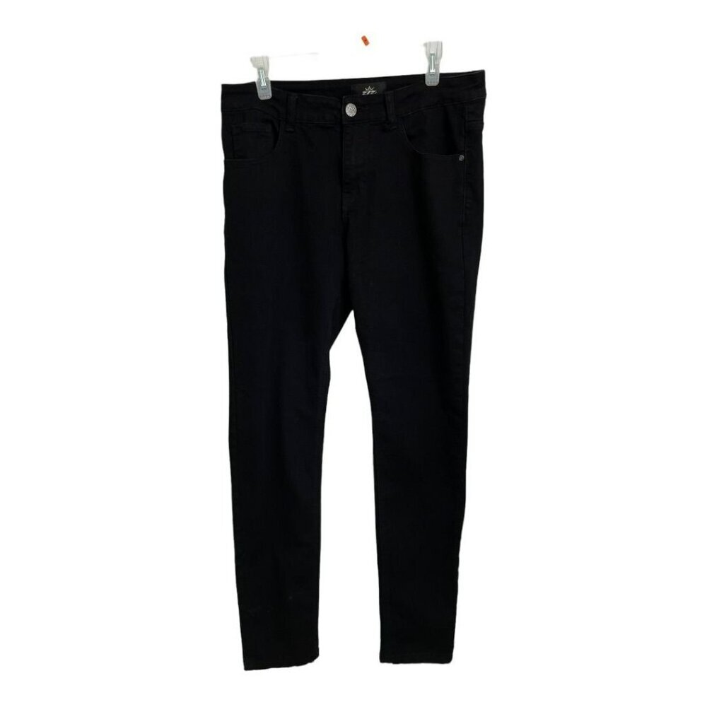 ❤️HP❤️ ZLZ Slim Fit Stretch Stretch Jeans Black Men's Size 32 x 32 - Picture 6 of 12